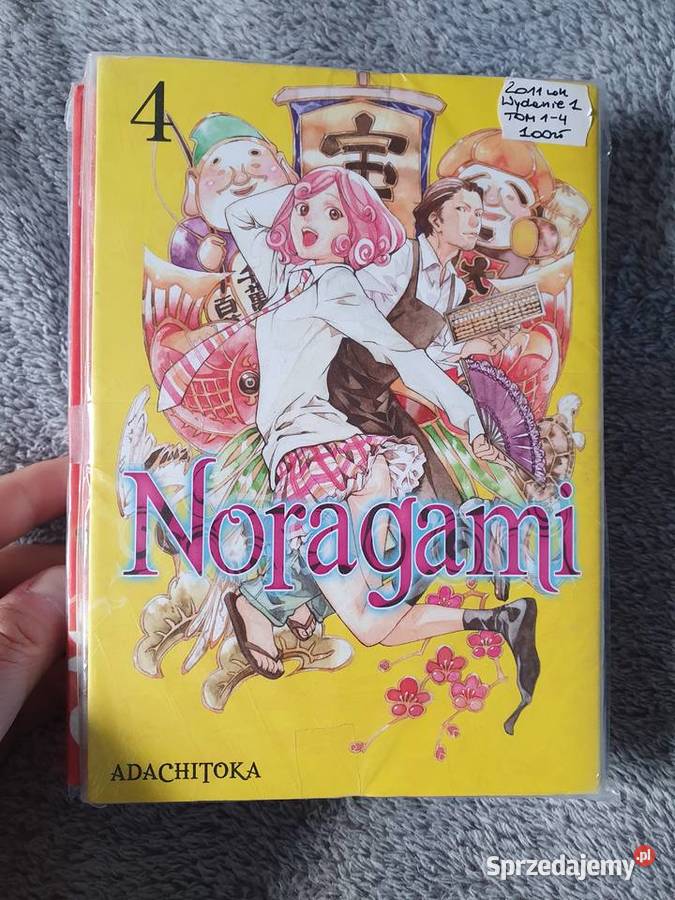 Noragami zestaw 4 tomów wydanie 1 2011 Komiksy Gdynia