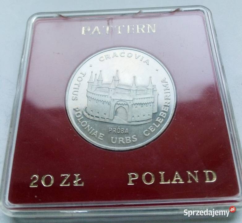 POLSKA20 1981 r CuNi PRÓBA BARBAKAN mazowieckie