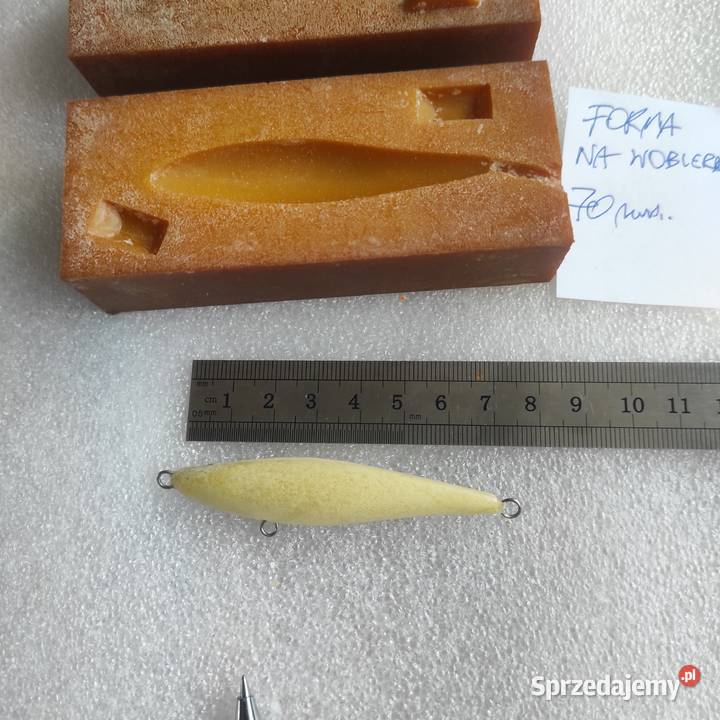 Forma do wykonania woblera dł 70 mm Wędkarstwo Kłodzko sprzedam