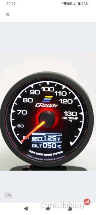 GREDDY Wskaźnik ciśnienia oleju temperatury Kwidzyn