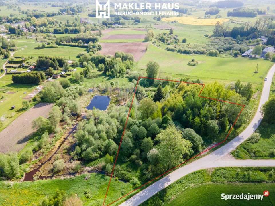 Działka siedliskowa z potencjałem Mazury Garbate Dubeninki sprzedam