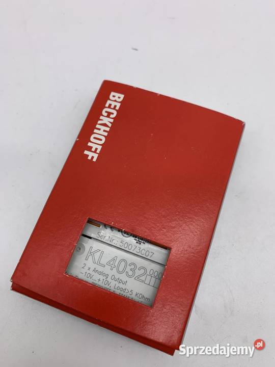 Beckhoff KL4032 IO Module Warszawa sprzedam