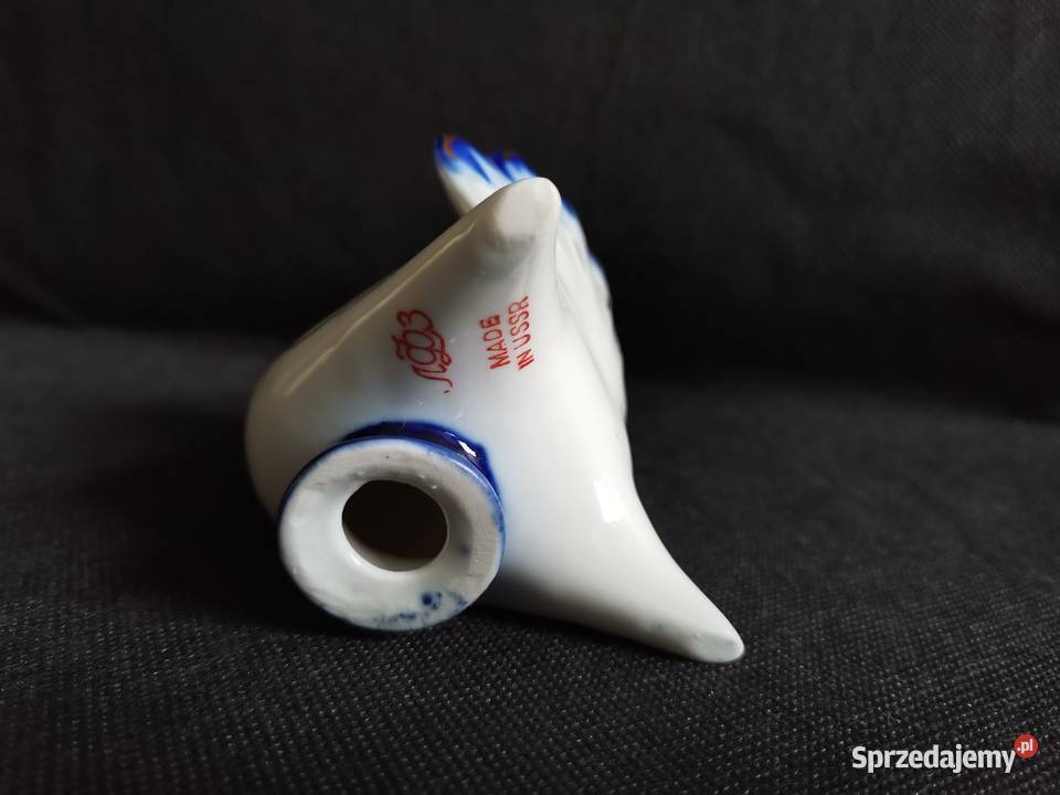Stara figurka solniczka Ptak Indyk porcelana Katowice sprzedam