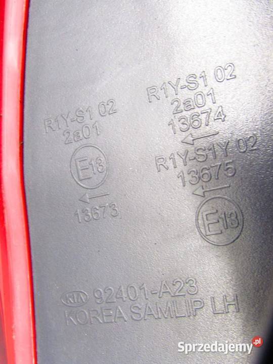 LAMPA TYLNA LEWY TYŁ KIA CEED II KOMBI LIFT sprzedam