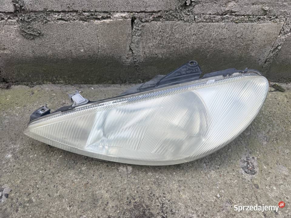 Lampa przód lewa Peugeot 206 Lampy przednie Ostrów Wielkopolski