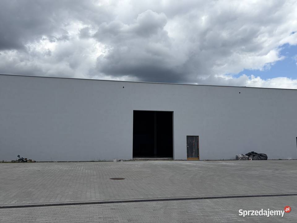 Magazyn 650 m2 Tani prąd Wynajem Wyszków