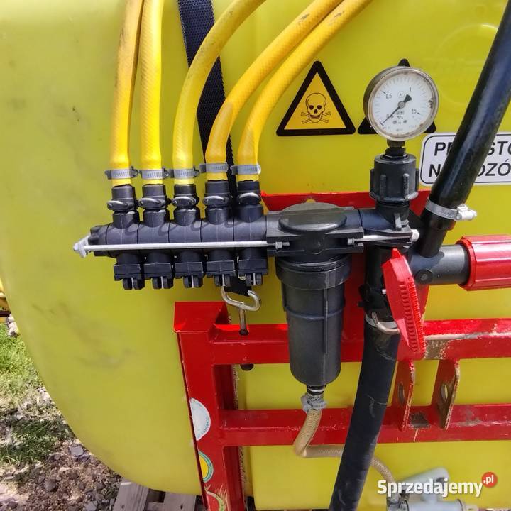 Opryskiwacz polowy Pilmet 400 litrów lance 15 Waśniów