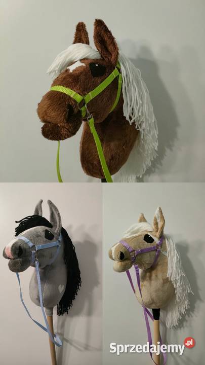 Hobby horse koń na kiju nowy w wysyłka Konin