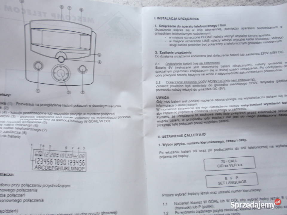 Przystawki do telefonu z funkcją identyfikacji Łódź