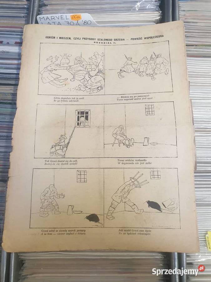 Szczutek magazyn z pierwszym polskim komiksem Polskie pomorskie Gdynia