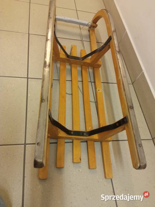 Sanki drewniane wzmocniona konstrukcja płóz Warszawa