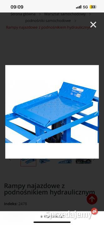 Rampy najazdy z podnośnikiem hydraulicznym małopolskie Bochnia