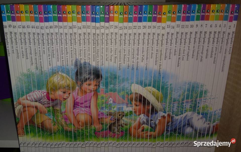 Przepiękna kolekcja 50 książek MARTYNKA De Czerwionka-Leszczyny sprzedam