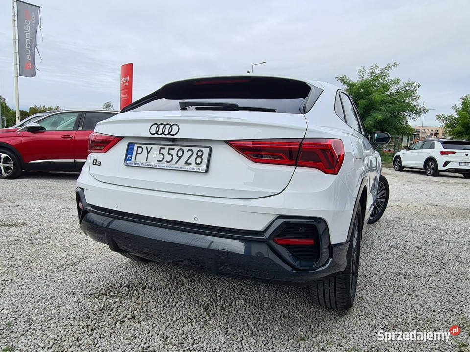 Audi Q3 Sportback Salon IWł Navi Kamera Grzane Wągrowiec