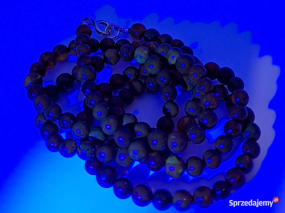 Korale z bursztynu bursztyn bałtycki kulka Biżuteria sprzedam