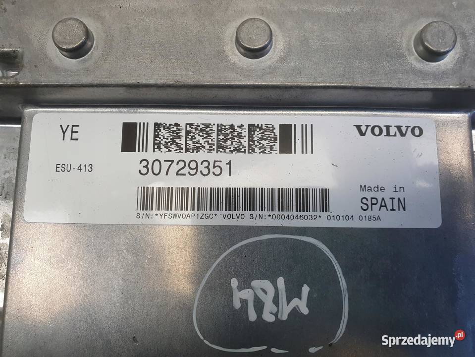 Volvo V70 III 20 16V 145 KOMPUTER SILNIKA osobowe Komputery Chełm sprzedam