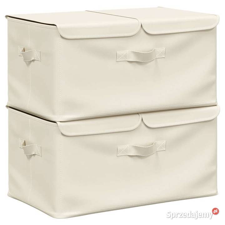 vidaXL Pojemniki 2 tkanina 50x30x25 SKU332917 Warszawa