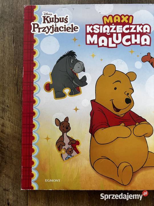 Kubuś i przyjaciele książeczka z puzzlami twarda mazowieckie Wyszków