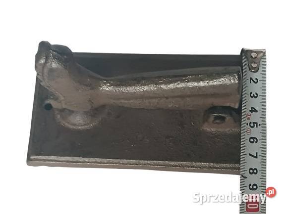 Kołatka żeliwna w kształcie buta ozdoba uchwyt