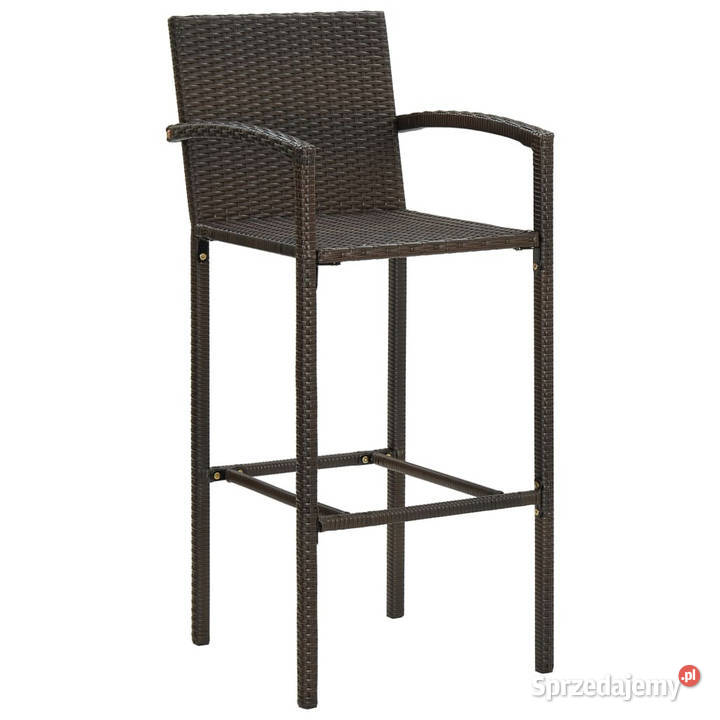 5cz zestaw mebli barowych do ogrodu rattan PE mazowieckie
