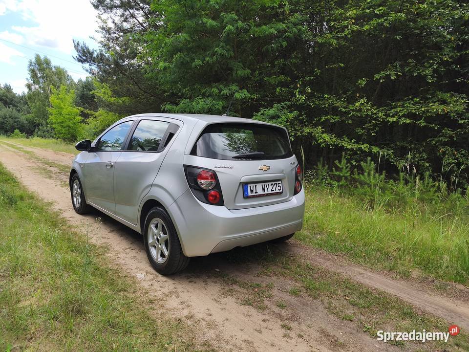 Chevrolet Aveo 12 Benzyna Klima Tempomat Alu 5 lakier metallic Kłobuck