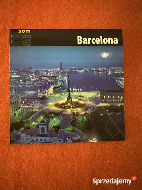 Barcelona kalendarz 2011 ścienny do kolekcji Antyki, Sztuka, Kolekcje śląskie Zabrze