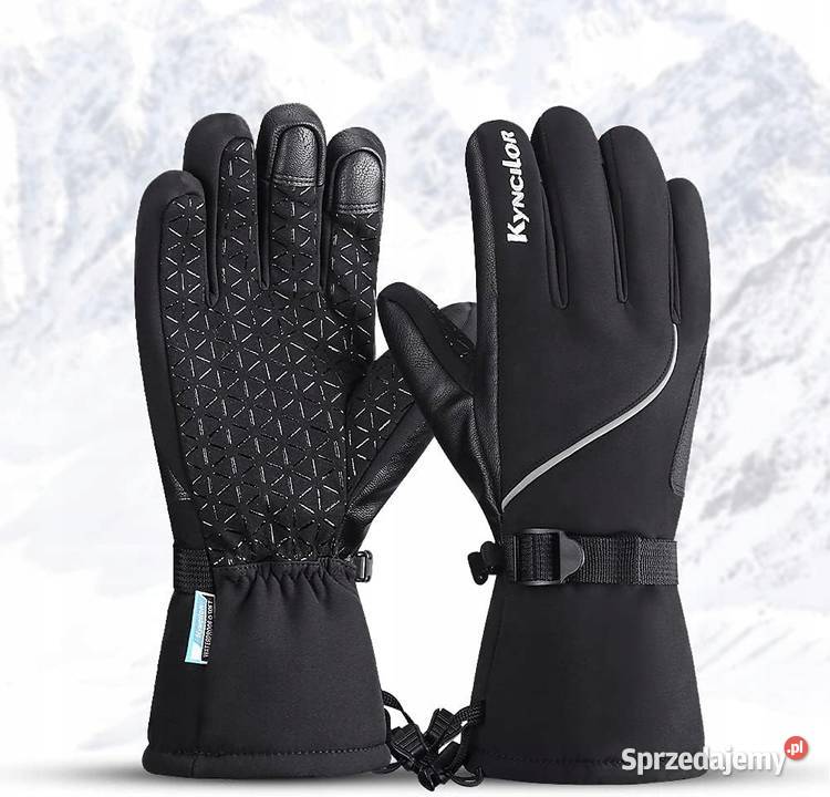Ciepłe rękawice zimowe Sportowe Wiatroszczelne Elektronika Myszyniec sprzedam