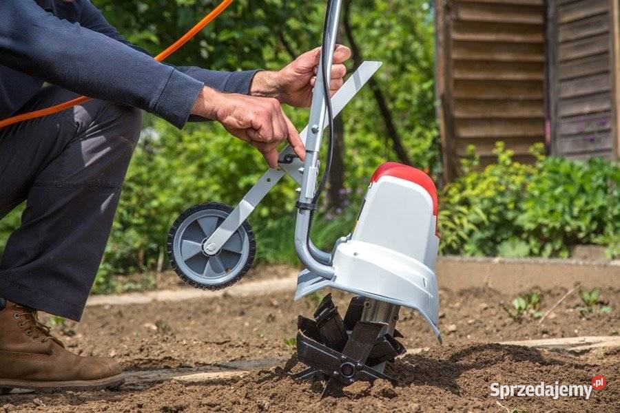 IKRA IEM 800S GLEBOGRYZARKA ELEKTRYCZNA OGRODOWA Opalenica