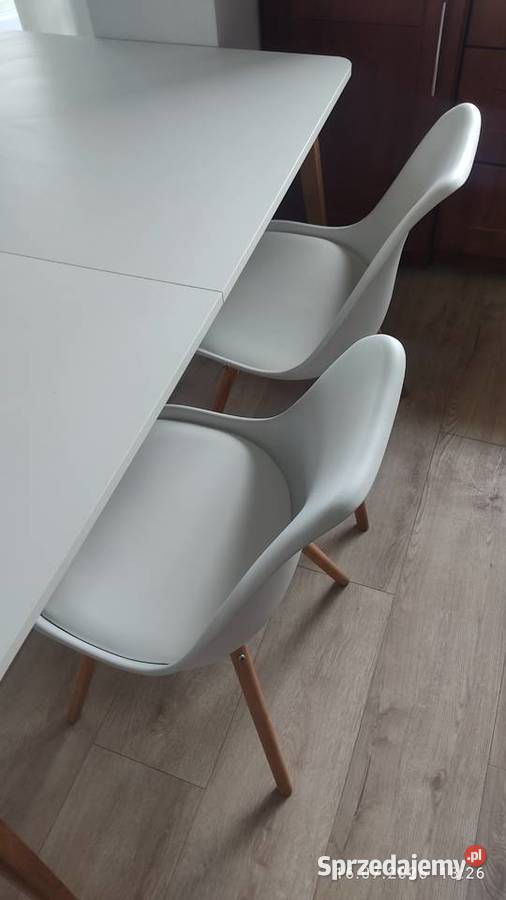 zestaw stół 4 krzesła 160cm
