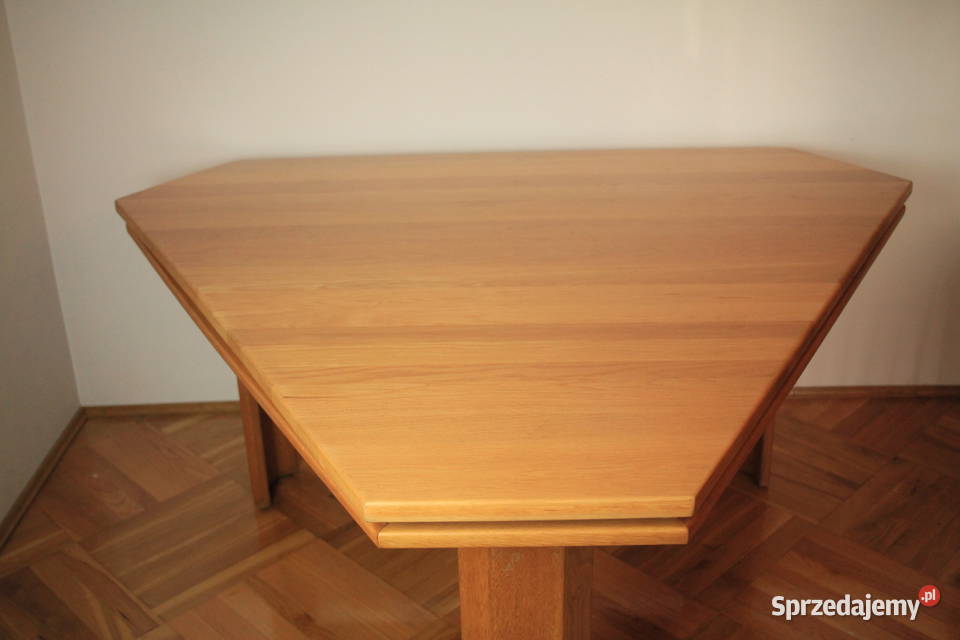 Nietypowy stół dębowy Pszczyna