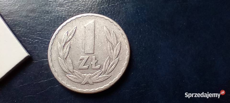 Stare monety 1 złoty 1966 Polska 2 Lesko