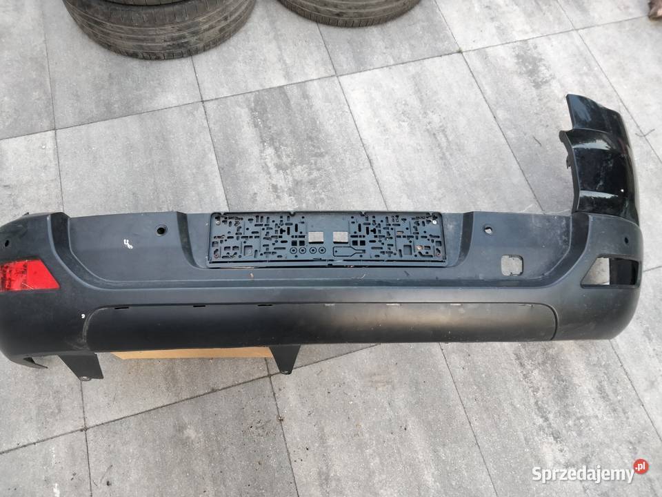 PEUGEOT 3008 I pdc zderzak tyl tylny czarny lubelskie Dęblin sprzedam