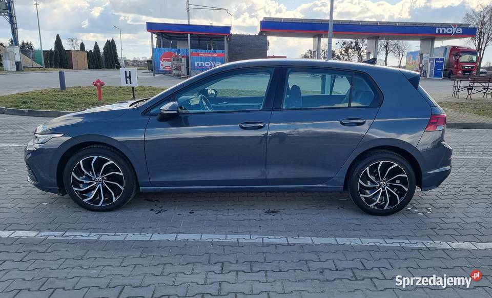 Volkswagen Golf LIFE eTsi DSG 10 przebiegu kamera cofania Turek