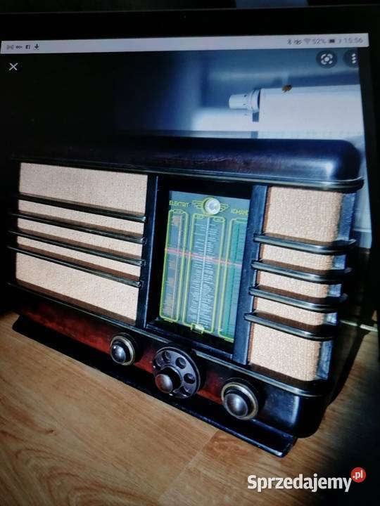 Stare polskie radio lampowe z lat 30 tych Kraków