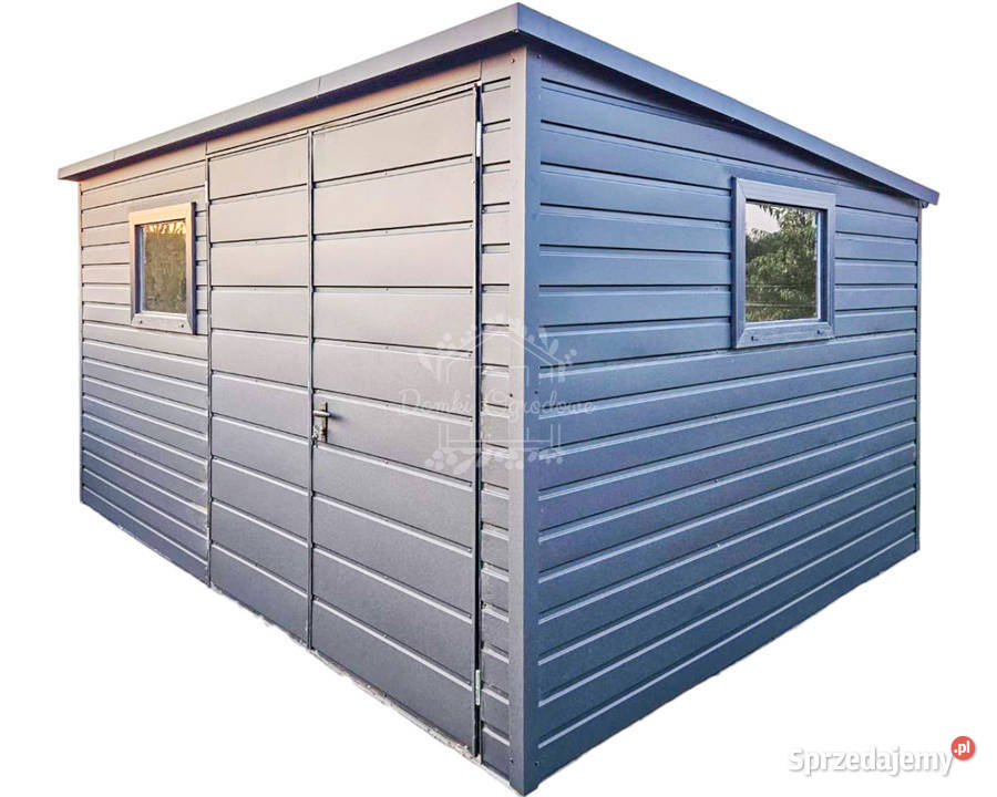 Domek ogrodowy 4x3m brama dwuskrzydłowa 2x okno Toruń sprzedam