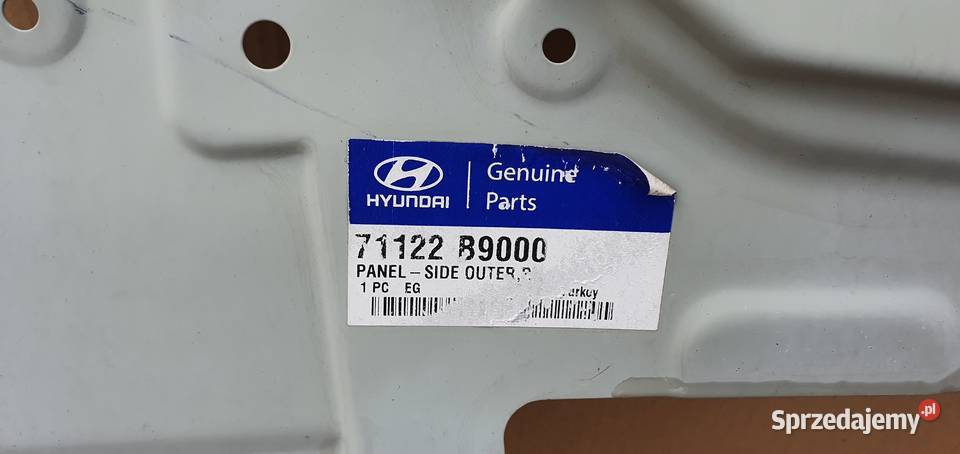 HYUNDAI I10 SŁUPEK PRAWY POSZYCIE BOK DACH Części Trzciel