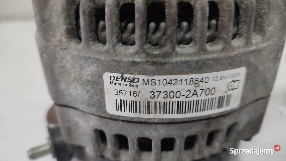 KIA SPORTAGE IV ALTERNATOR 130A 373002A700 Włoszczowa