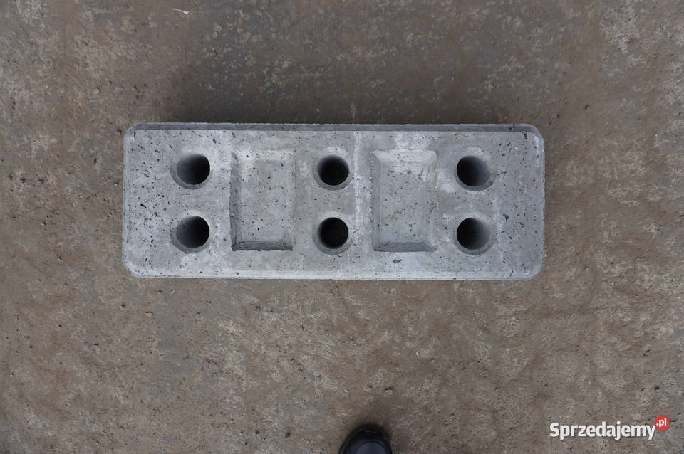 Stopa betonowa do ogrodzenia tymczasowego Trzebinia