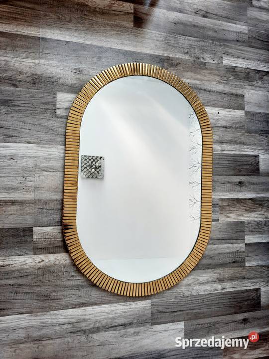 Lustro owalne 60x90 złota rama różne wymiary Przemyśl sprzedam