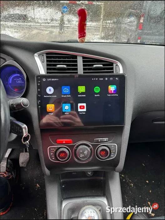 Radio Android 12 Citroen C4 2 B7 20132016r gps Ożarowice