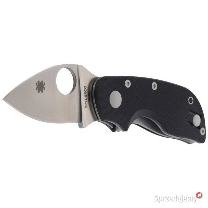 Nóż składany Spyderco Chicago G10 Black Plain Warszawa