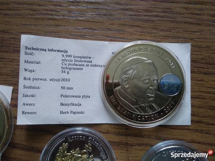 Numizmaty medale kolekcjonerskie Chrząstówek