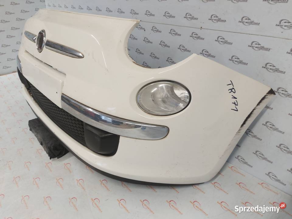 FIAT 500 08r zderzak przód 735426888 Zderzaki Kielce