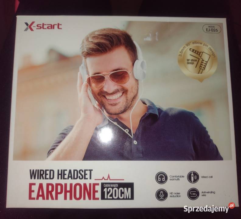 Sprzedam uszkodzone słuchawki nauszne
Przewód Słuchawki i głośniki Międzyborów