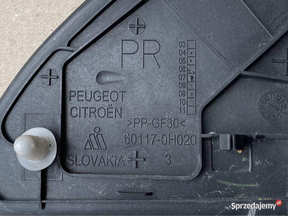 601170H020 trójkąt błotnika Citroen c1 Peugeot Szczecin