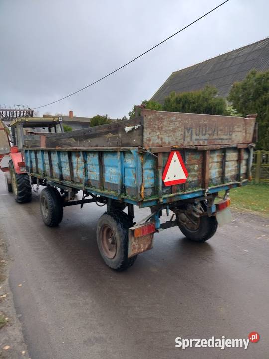Sprzedam przyczepę Autosan d 35 wywrotke nieuszkodzony Wieczyn
