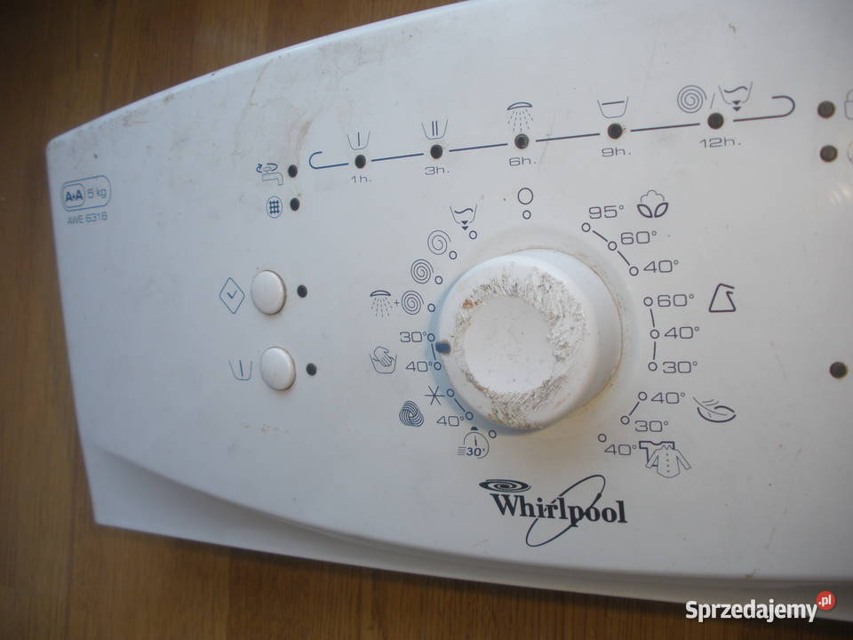 Programator Whirlpool AWE 6316 sprawny działa wolnostojące Pralki i suszarki