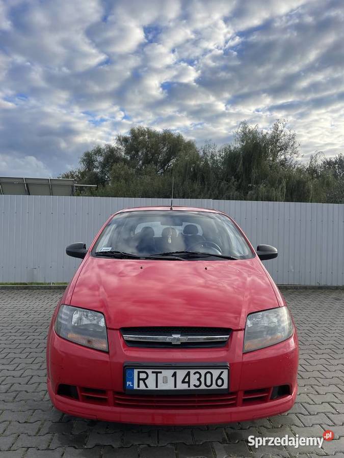 Chevrolet Aveo 2007 12 benzynaLPG Jarosław sprzedam
