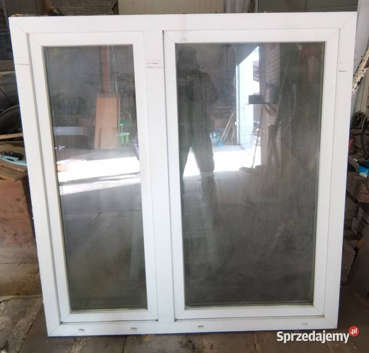 Okno plastikowe BIAŁE Okna ścienne Podbiel