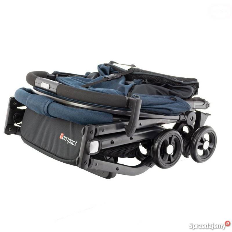 WÓZEK DZIECI EUROBABY COMPACT WALIZKA BLUE Spacerówki Bielsk Podlaski